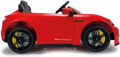 Porsche Taycan Elbil 12V, Rød
