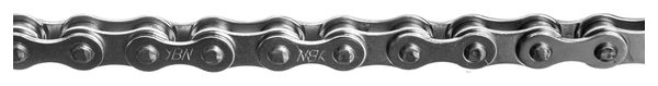 Chaine Single speed Yaban S512 1/2'' x 1/8'' pour E-Bike Argent
