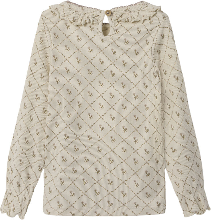 Lil' Atelier NMFGAGO KUG LS SLIM TOP LIL Turtledove