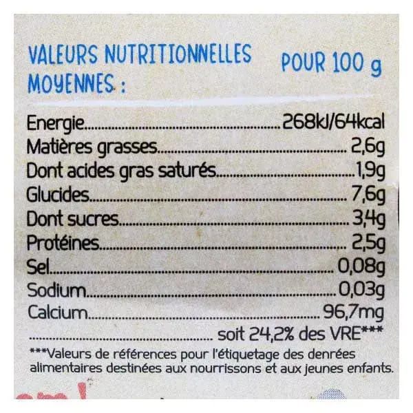 France Bébé Nutrition Iogurte Natural Bio Agitado 4 x 100g