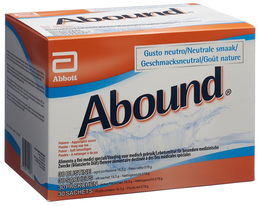 ABOUND Pulver Plv Neutral Btl 19 g