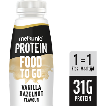 Melkunie Protein Food to Go drinkmaaltijd Vanilla Hazelnut 500 ml