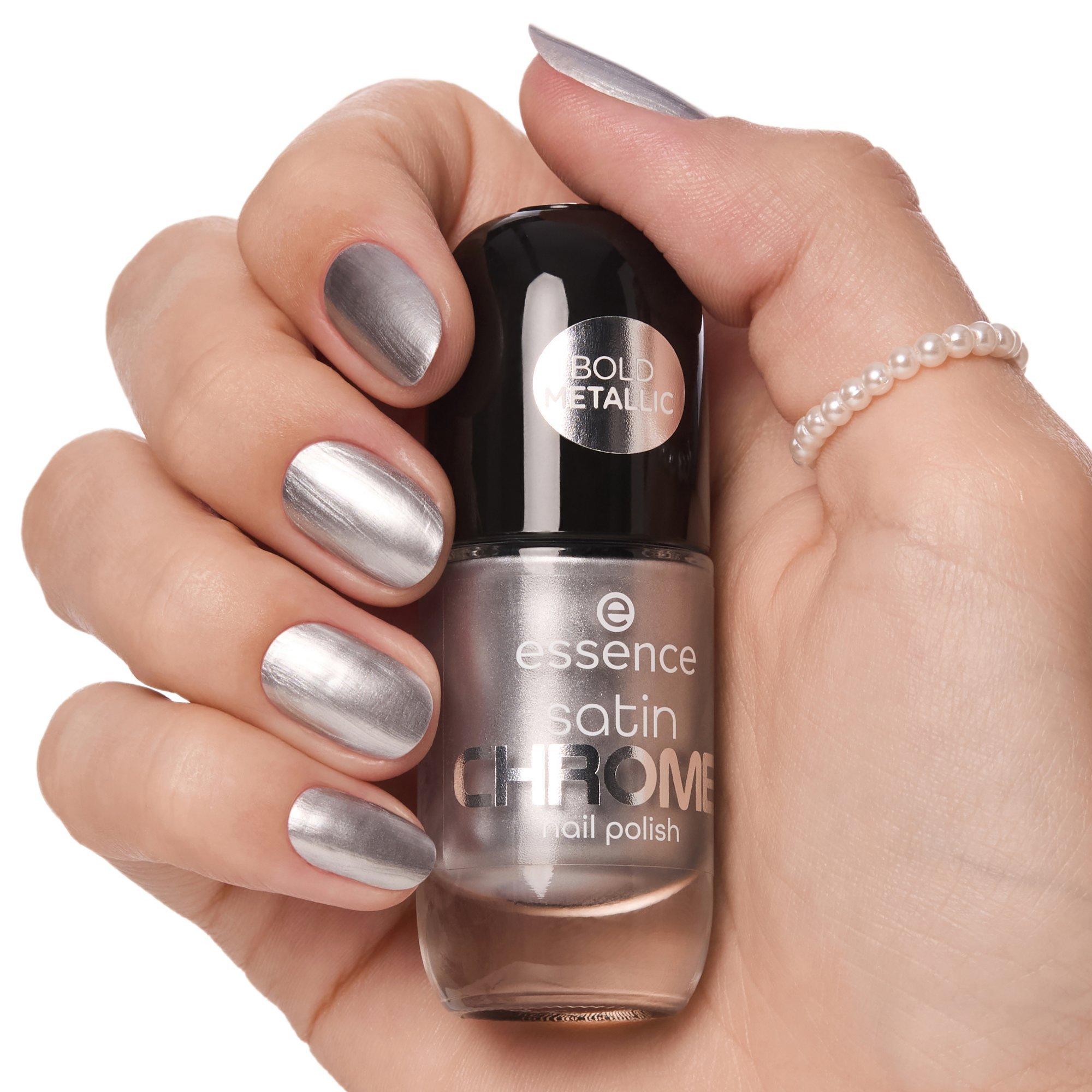 satin CHROME nail polish vernis à ongles