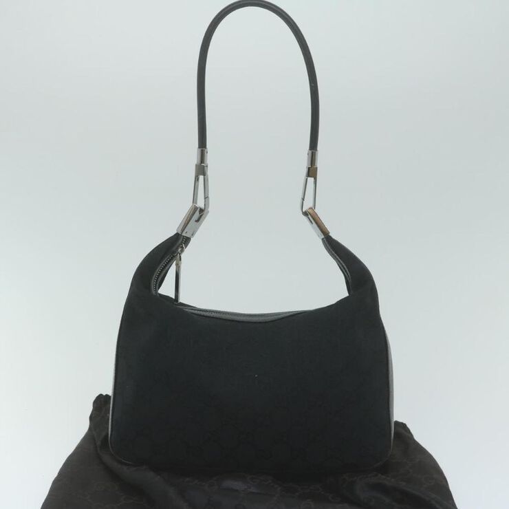 Gucci Vintage Gucci Shoulder Bag Black