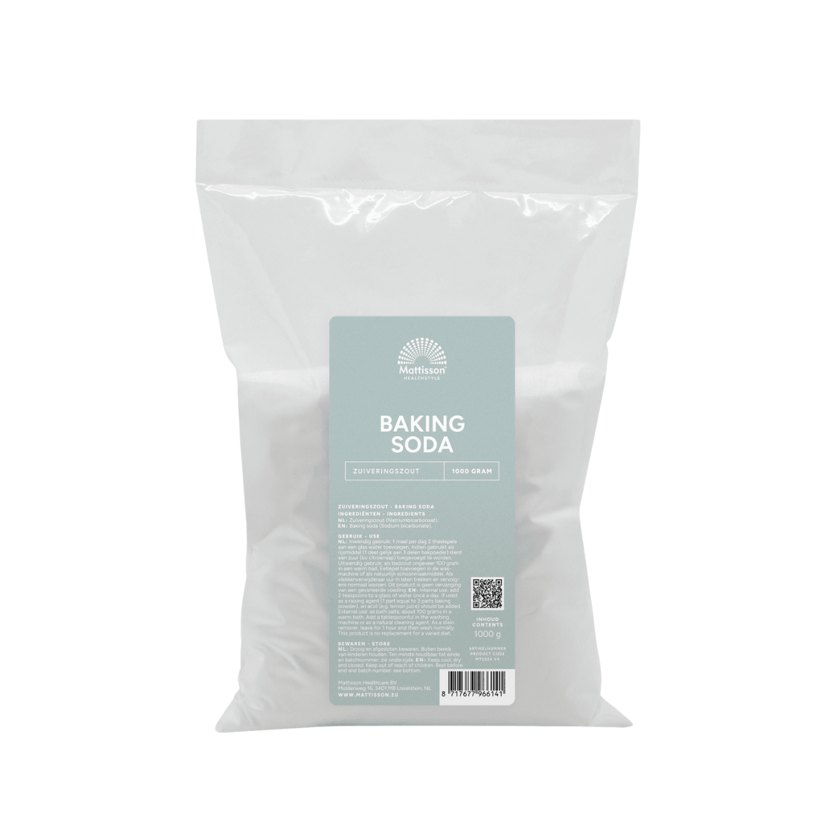 Mattisson Baking soda 1000 gram
