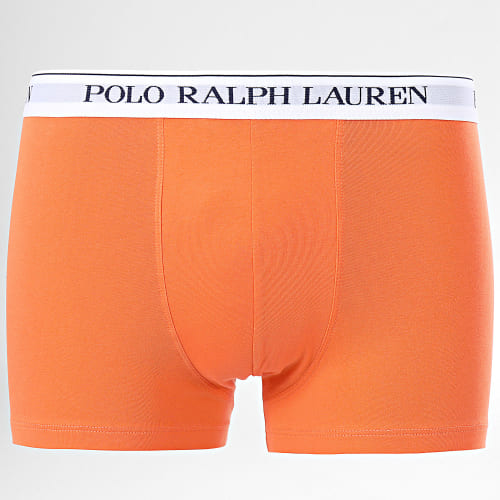 Lot De 3 Boxers Orange Bleu Clair Jaune