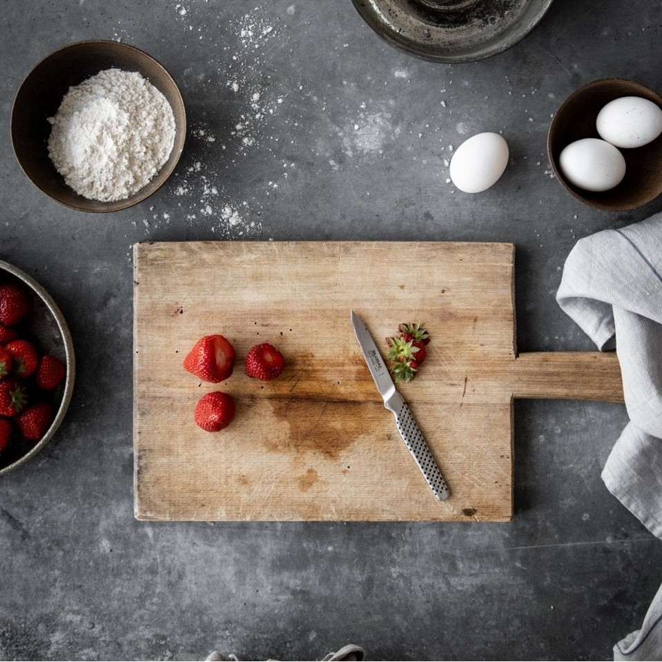 Global - Peeling Knife Spearpoint 8cm (GSF-15)