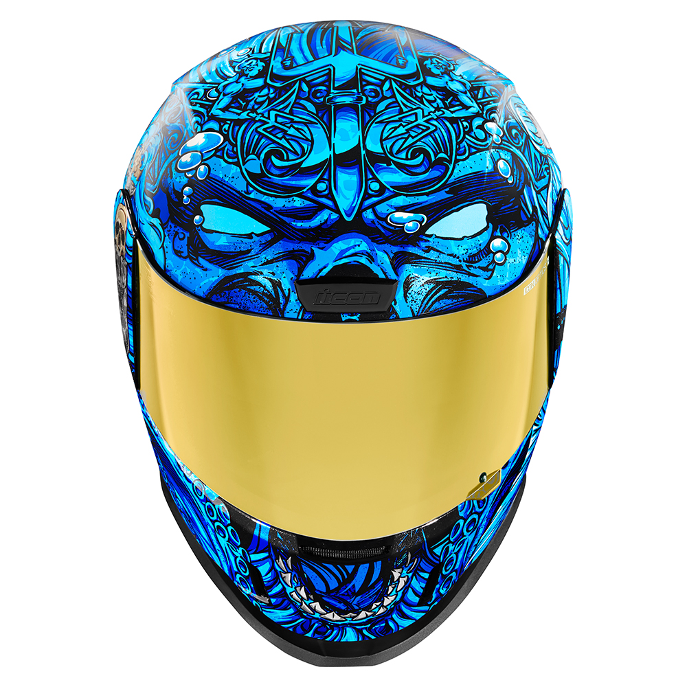Icon - Casque Airform Ships Company™ Bleu / Or