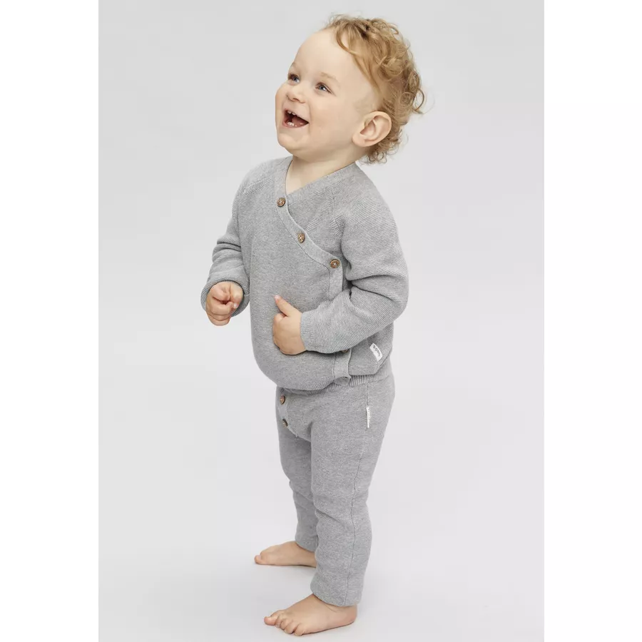 Fred's Mehrteilige Kinderbekleidung FREDS Strickset grau mel