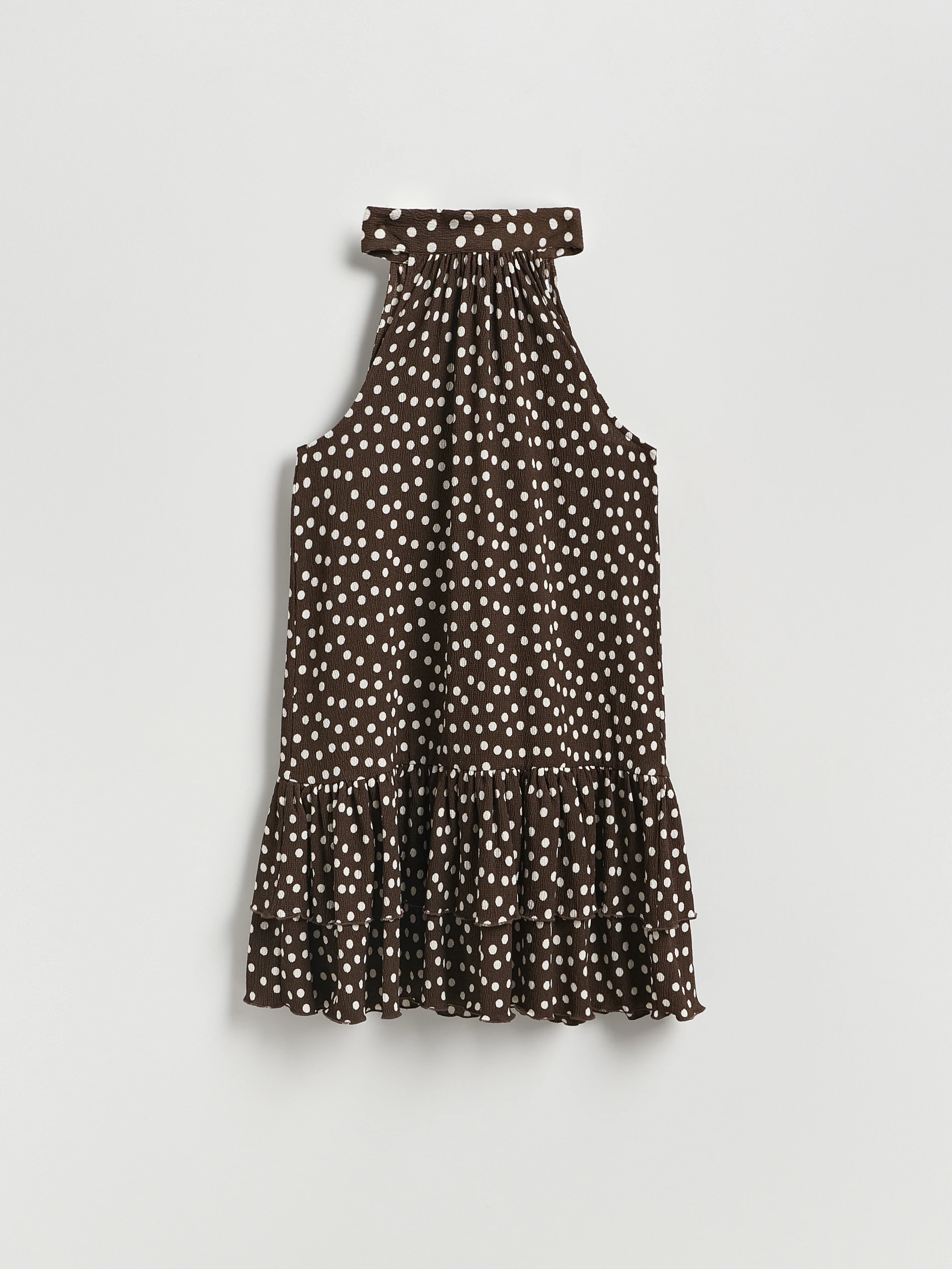 Minikleid mit Polka-Dots
