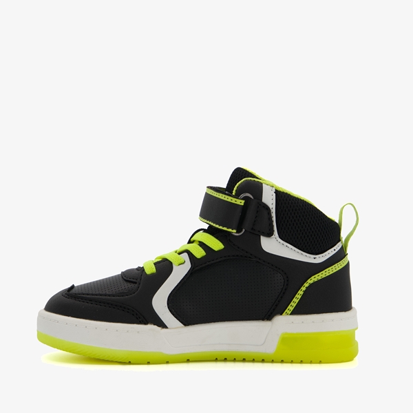 Blue Box hoge jongens sneakers met dino opdruk