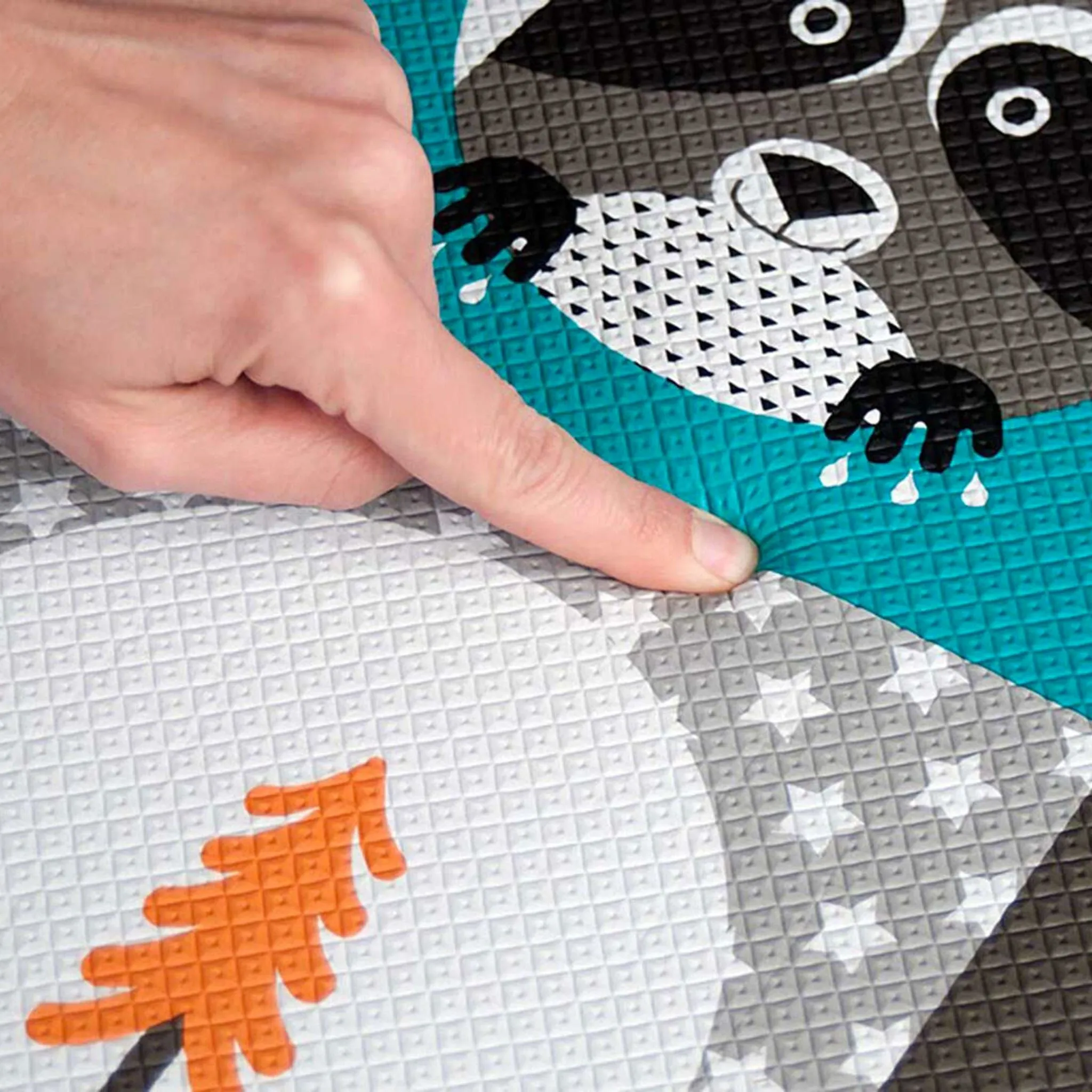 Bblüv Tapis de Jeux en Mousse - Multi