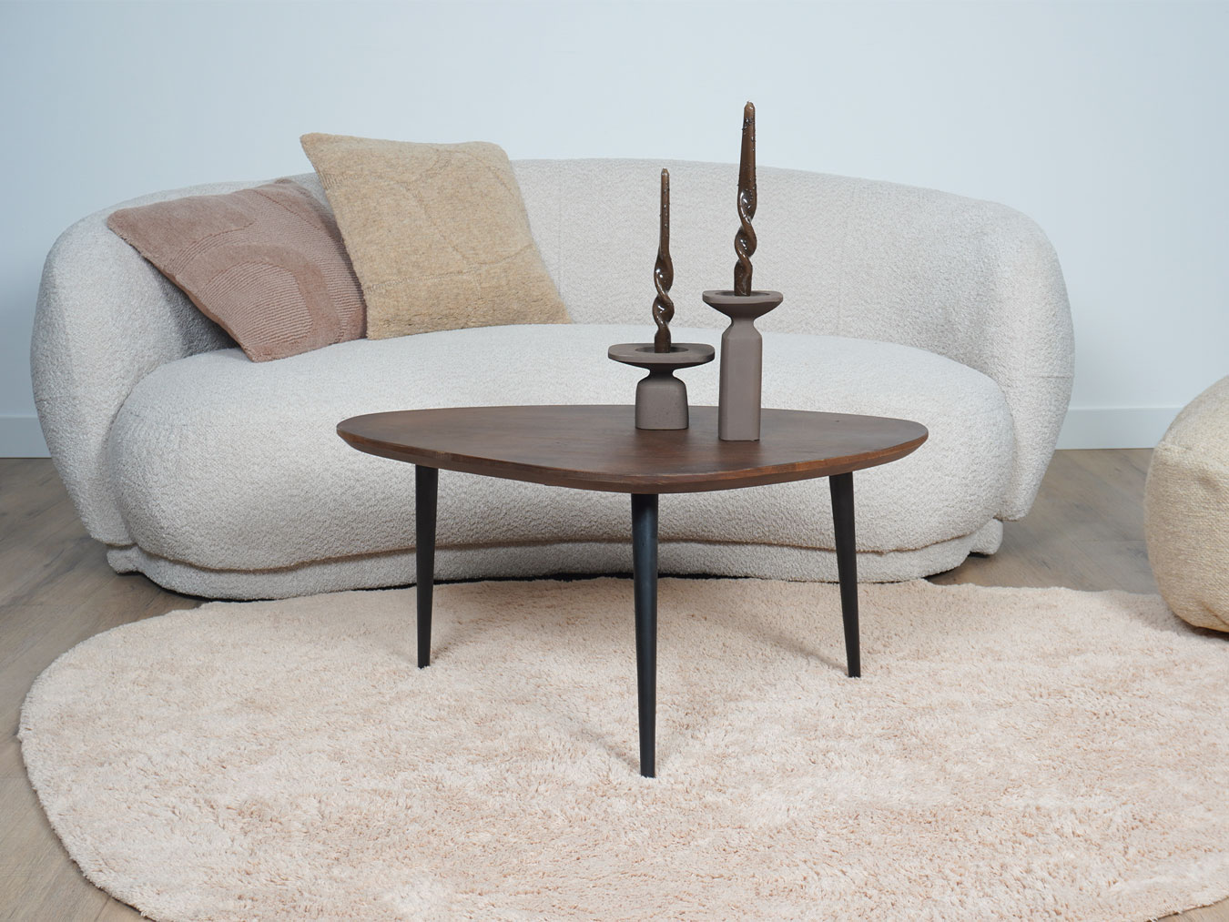 Wasbaar Vloerkleed Beach – Beige 160 x 230 cm