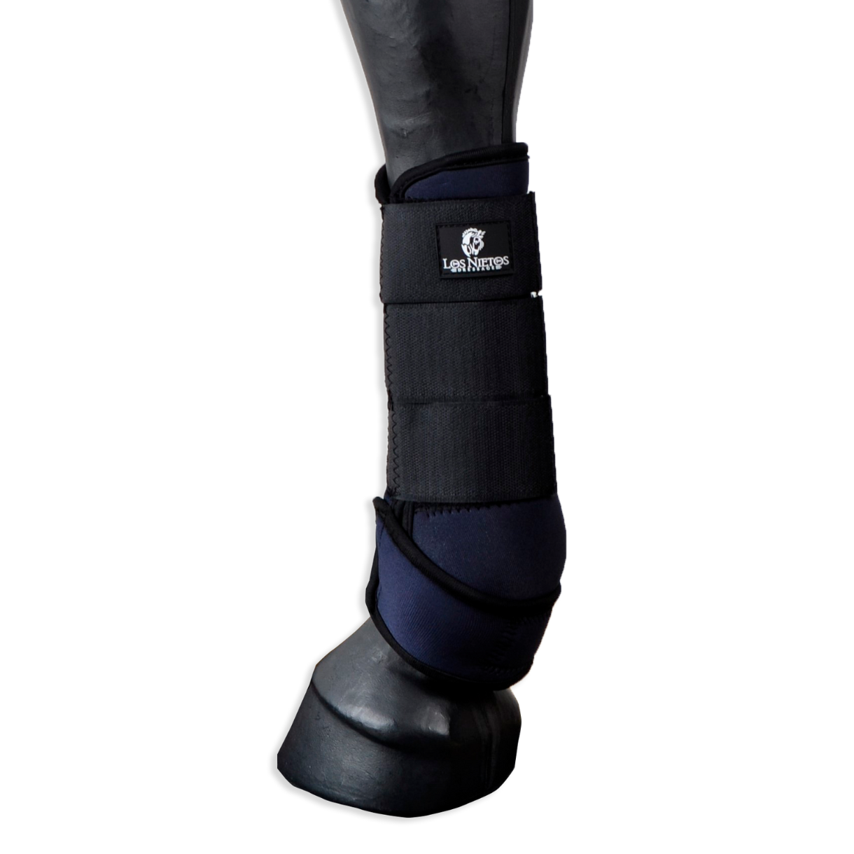 Protetor Softopren, conjunto de um par | Azul | Equipamento para Cavalos | Selaria Los Nietos | Tradição Artesanal