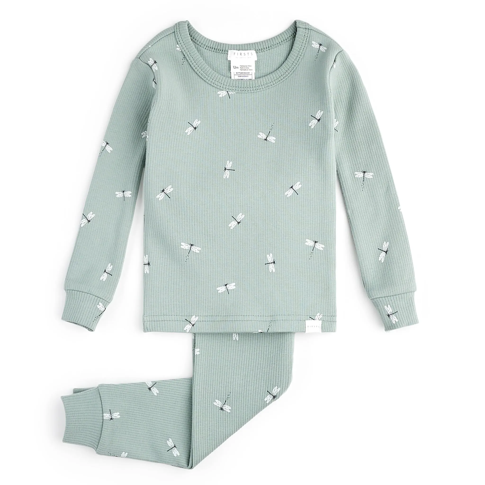 Firsts par Petit Lem Pyjama 2 Pièces Libellules Caméléon