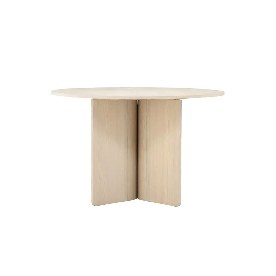 Eettafel Rond - Naturel - 120x120x76cm - Tyresö