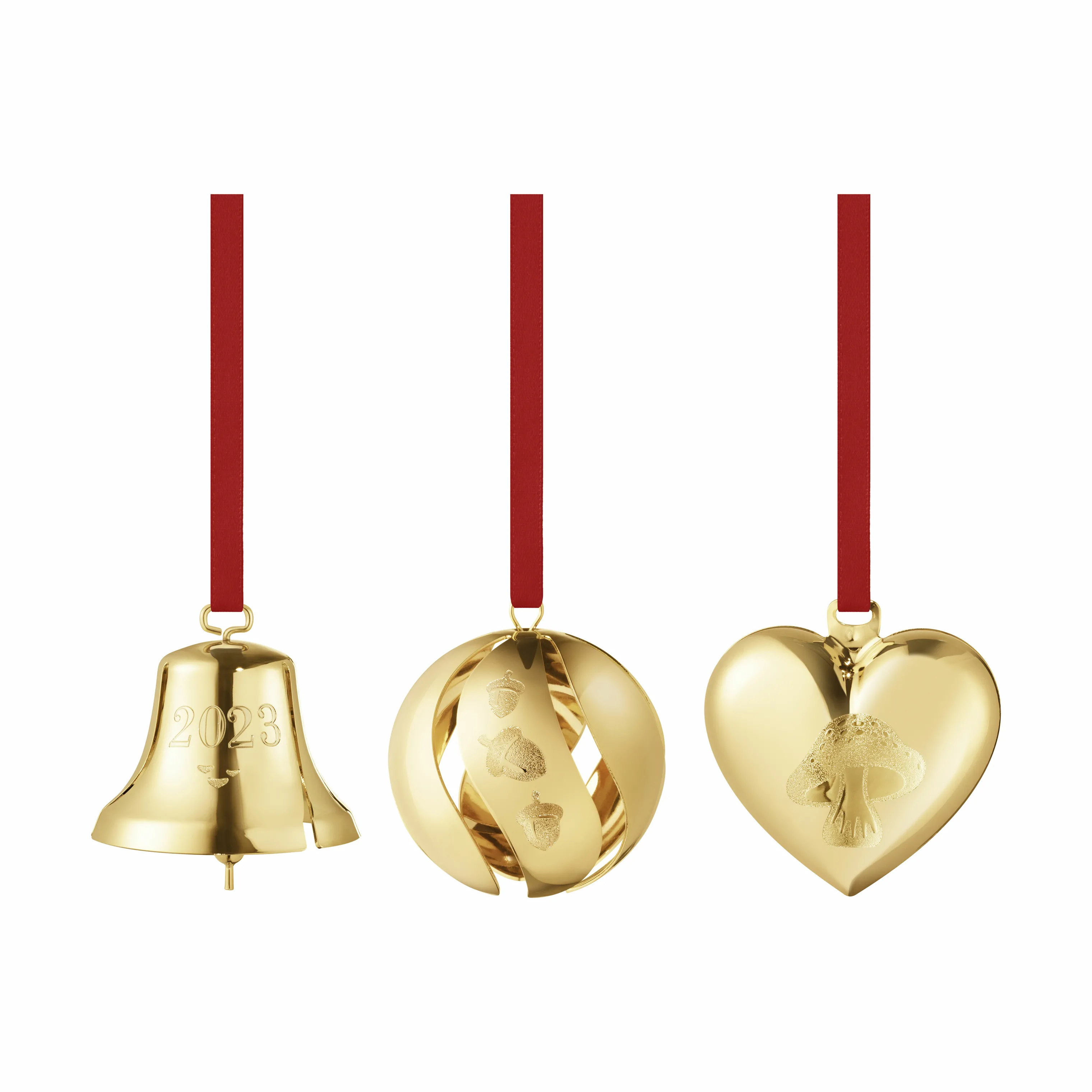 Georg Jensen CC 2023 Juleophæng - 3 stk.