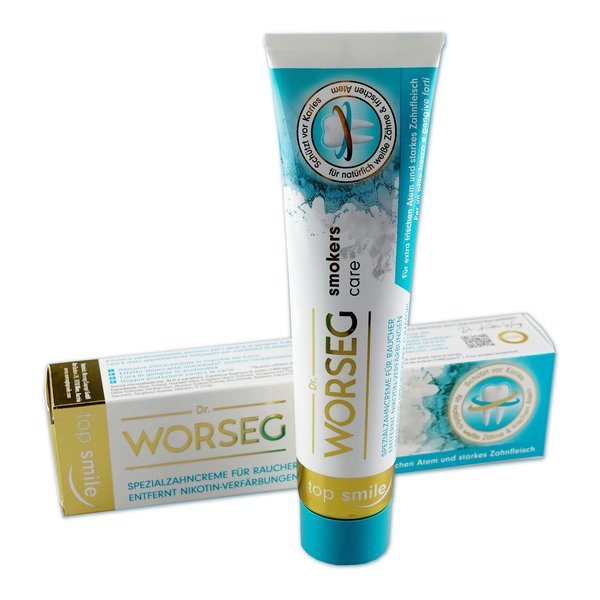 Dr. WORSEG top smile smokers care Zahncreme  (75 ml)