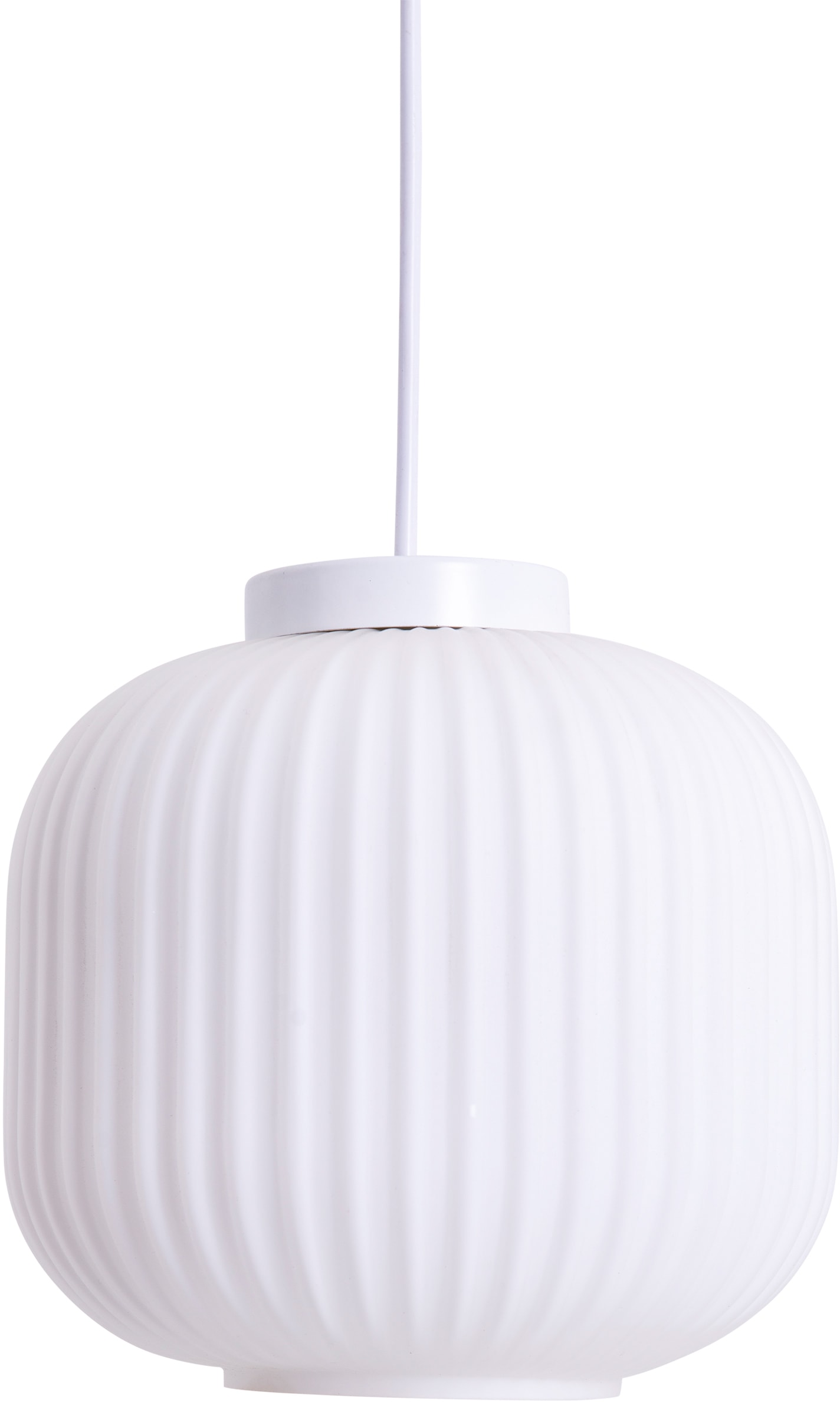 näve Pendelleuchte »Geneva« E27 1 Stk. Pendelleuchte,Milch-Glas weiss, 1xE27 max.40W