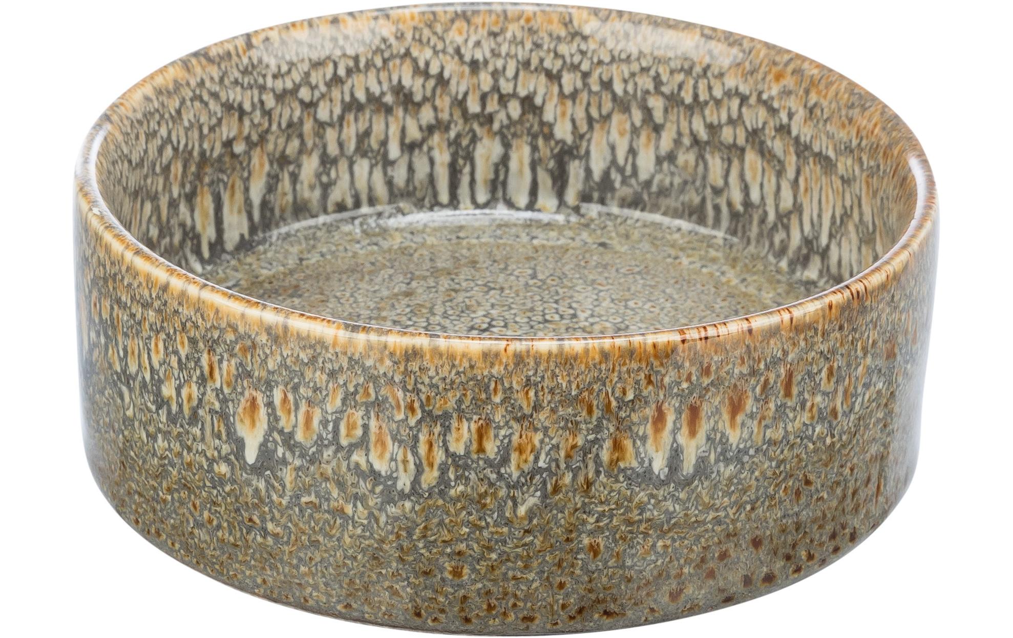 Keramiknapf 0.4 l, ø 13 cm, BraunFutternapf