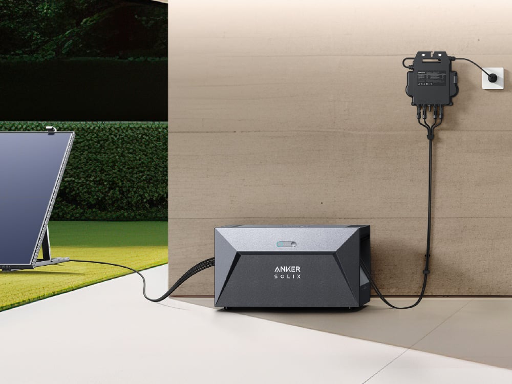 Balkonkraftwerk Speicher 1,6kWh - Anker Solix Solarbank E1600