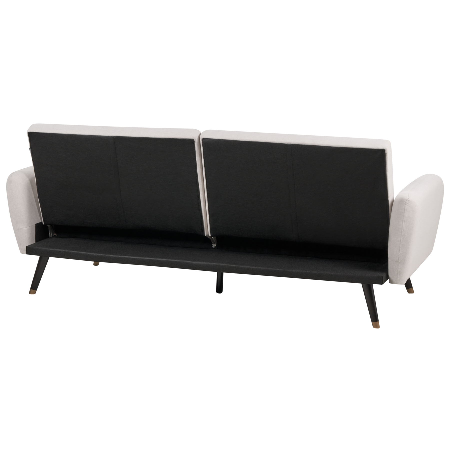 Beliani - VIMMERBY  - Slaapbank - Beige - Polyester