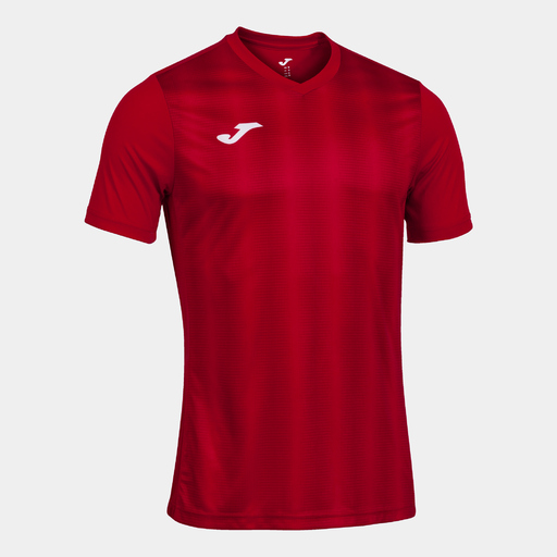 Camiseta Joma Inter II de manga curta vermelha
