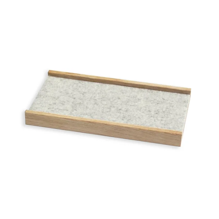 side by side – All in One Place Ablage, small, 22 × 21 cm, Eiche natur