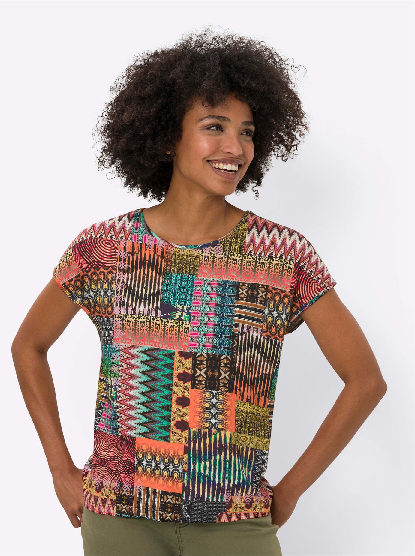 heine Kurzarmshirt »Druck-Shirt«, 1 Stk.