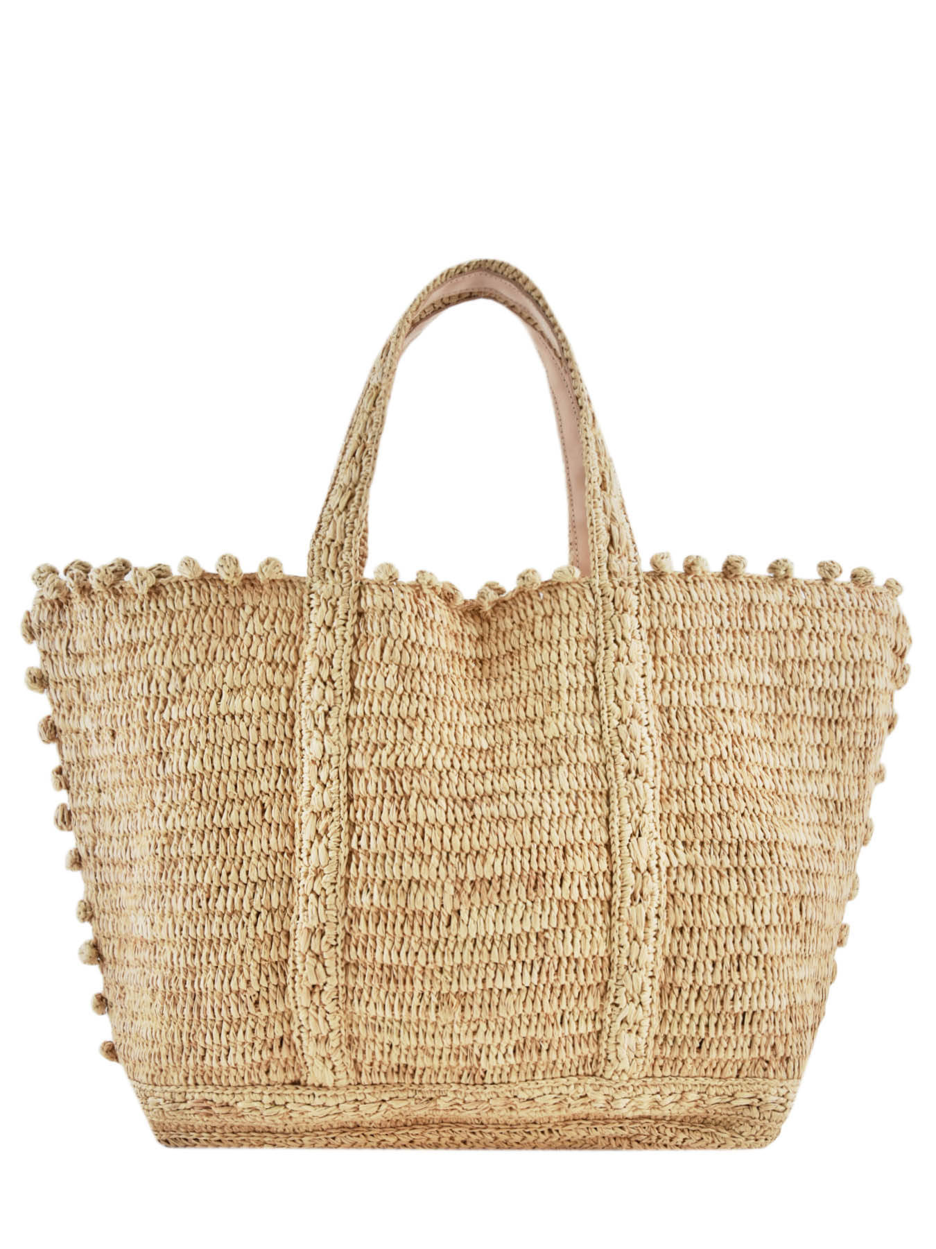 Sac Le Cabas Raphia pompon VANESSA BRUNO