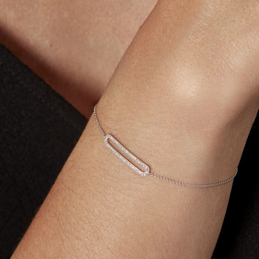 Bracelet Octavia Or Blanc Diamant