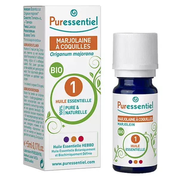 Óleo Essencial de Manjerona Doce Orgânica Puressentiel 5ml