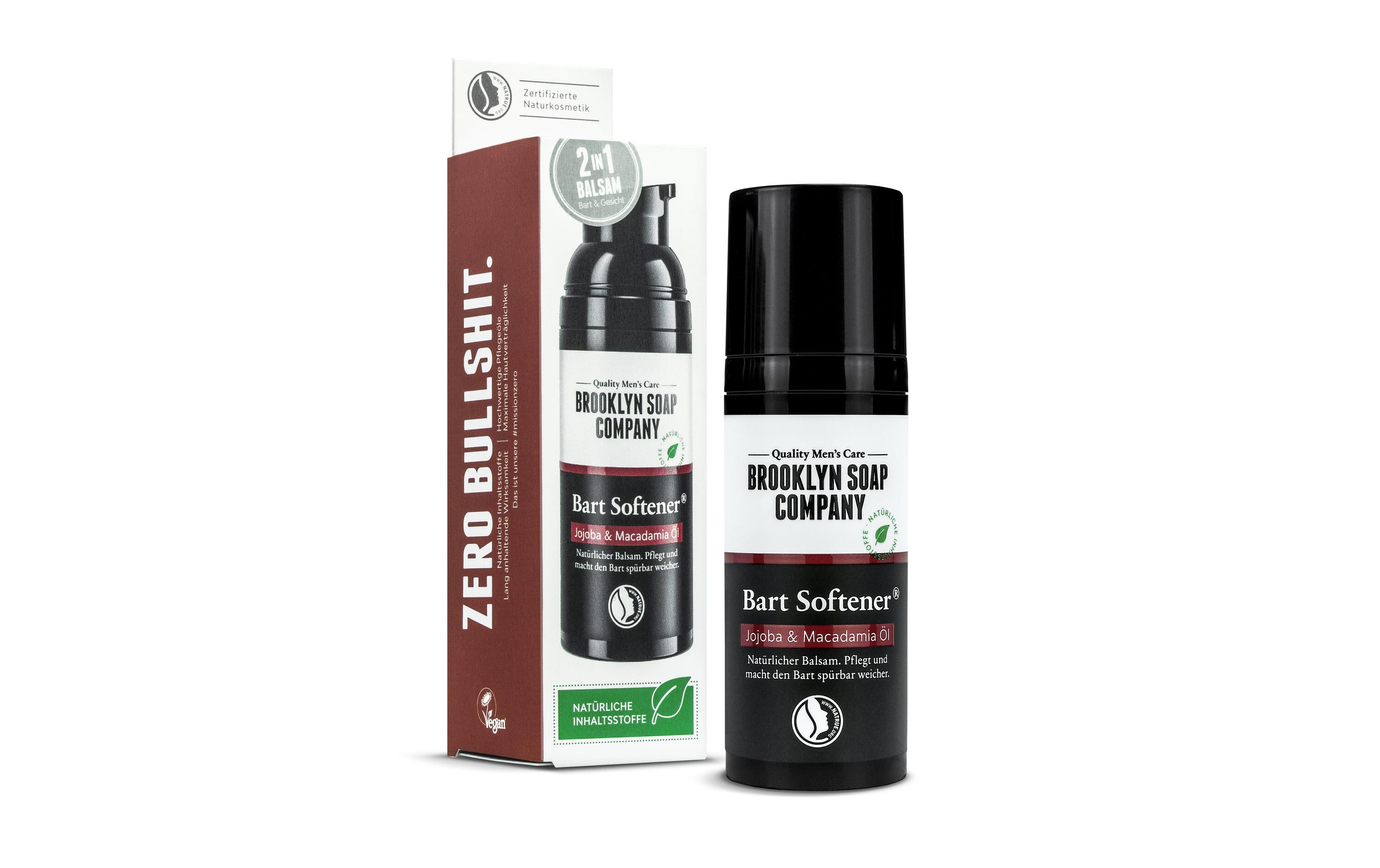 Soap Bartsoftener 50 mlNatürliches 2-in-1 Serum für Bart und Gesicht