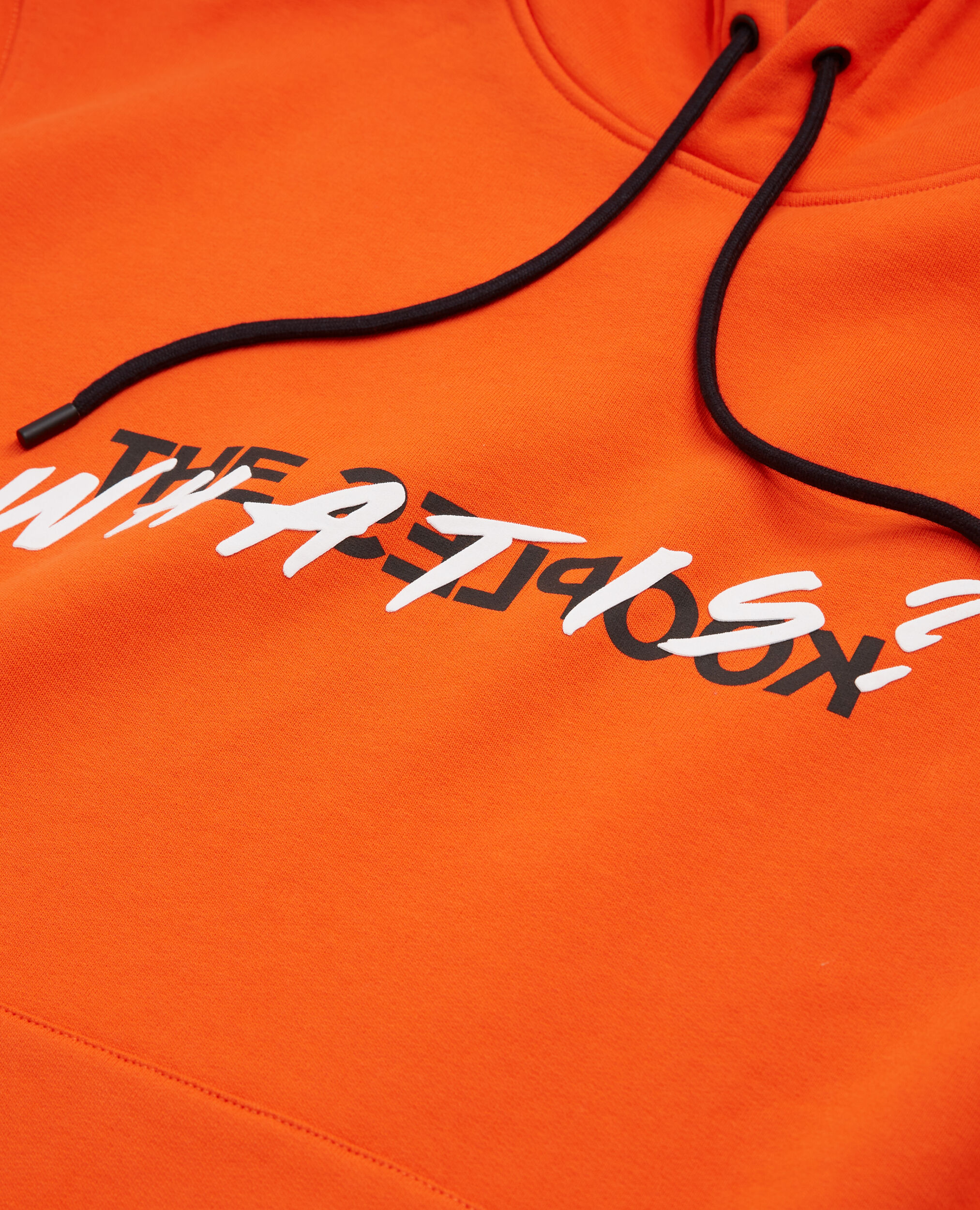 Sweatshirt à capuche What is orange