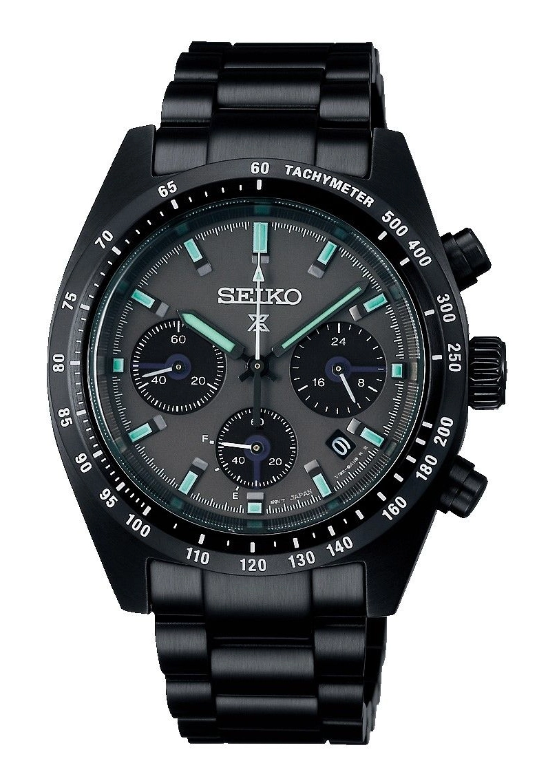 Seiko Prospex Speedtimer Black Series Solar Chronograph