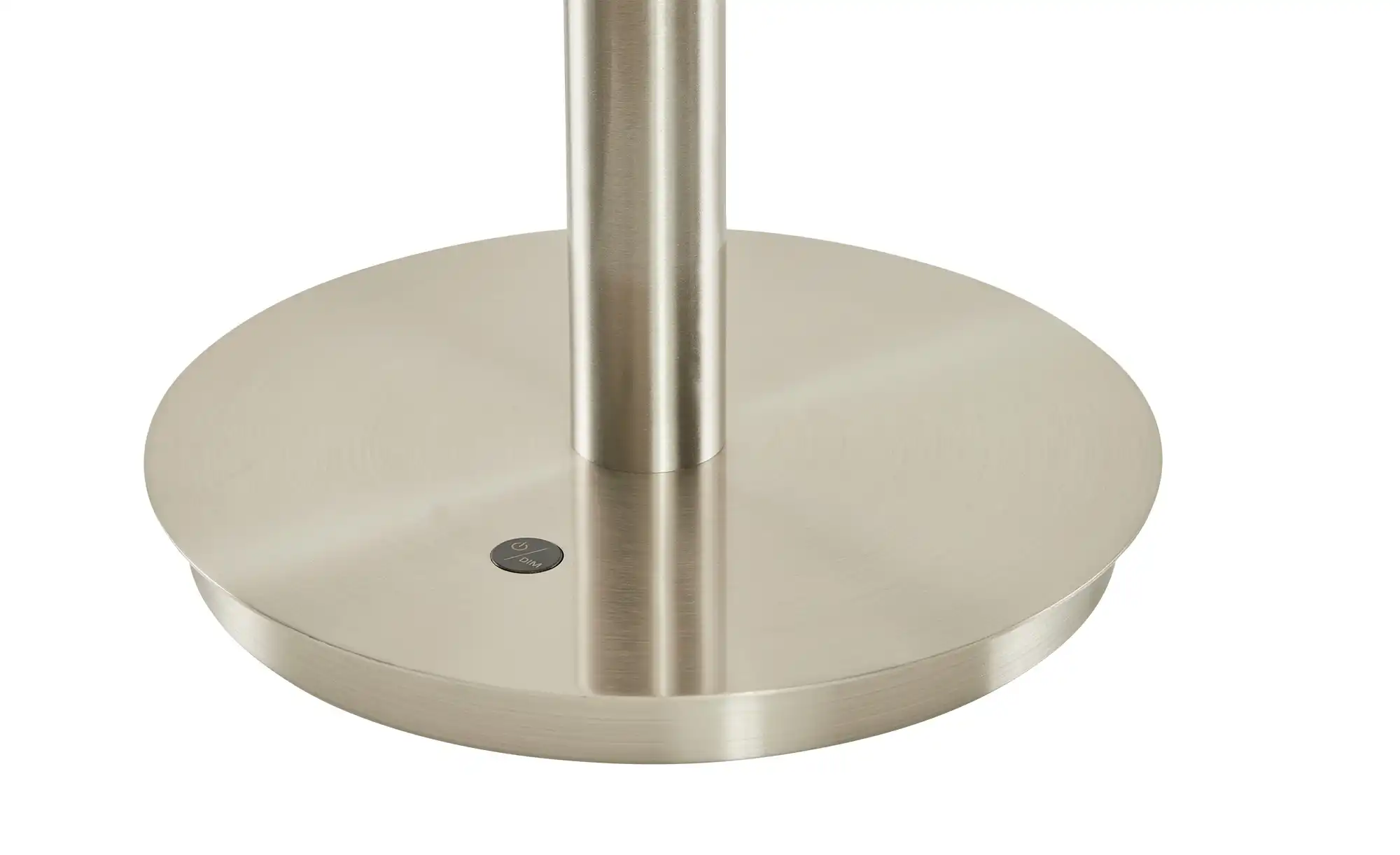 Meisterleuchten LED-Tischleuchte, 1-flammig, Nickel-matt