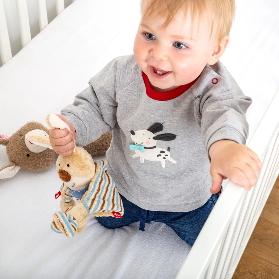 sigikid® Schnuffeltuch Semmel Hase