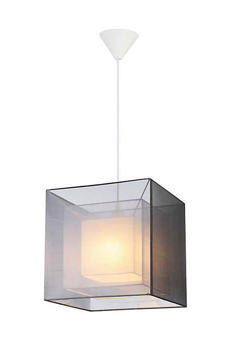 Suspension Ciplye GoodHome E27 gris