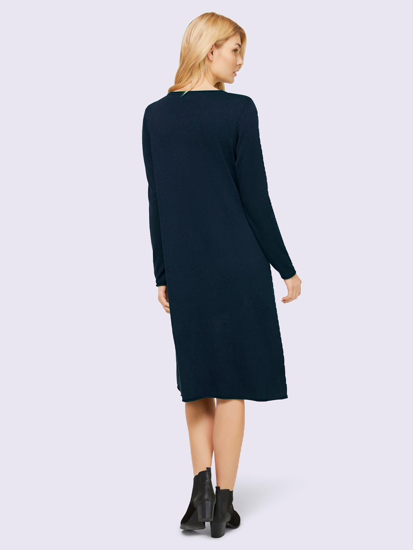 Robe en tricot tricot affinant