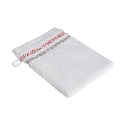 Linge de toilette motif cœurs - 450 g/m² - BECQUET CRÉATION