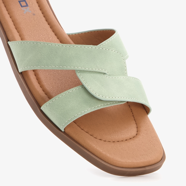 Blue Box dames slippers mint