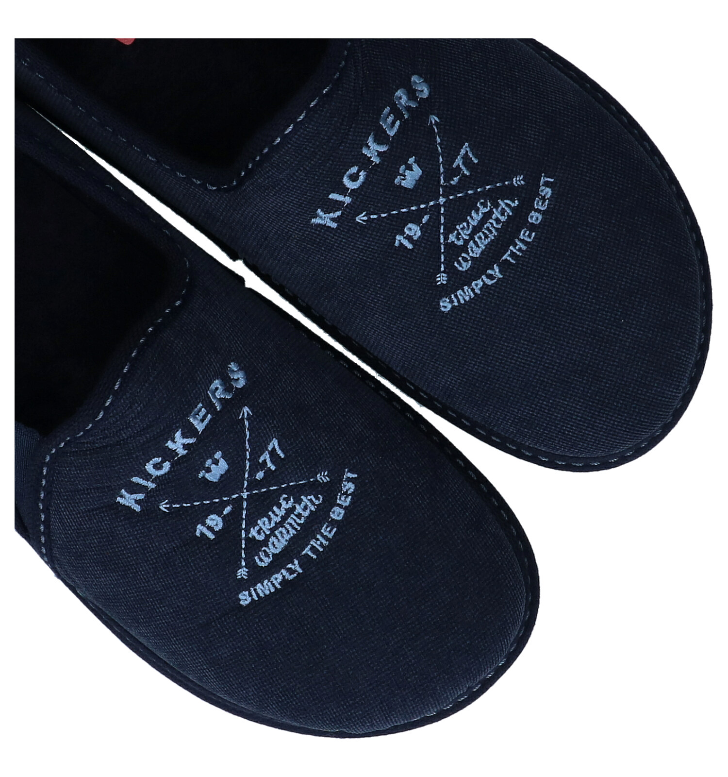 Pantoffels blauw