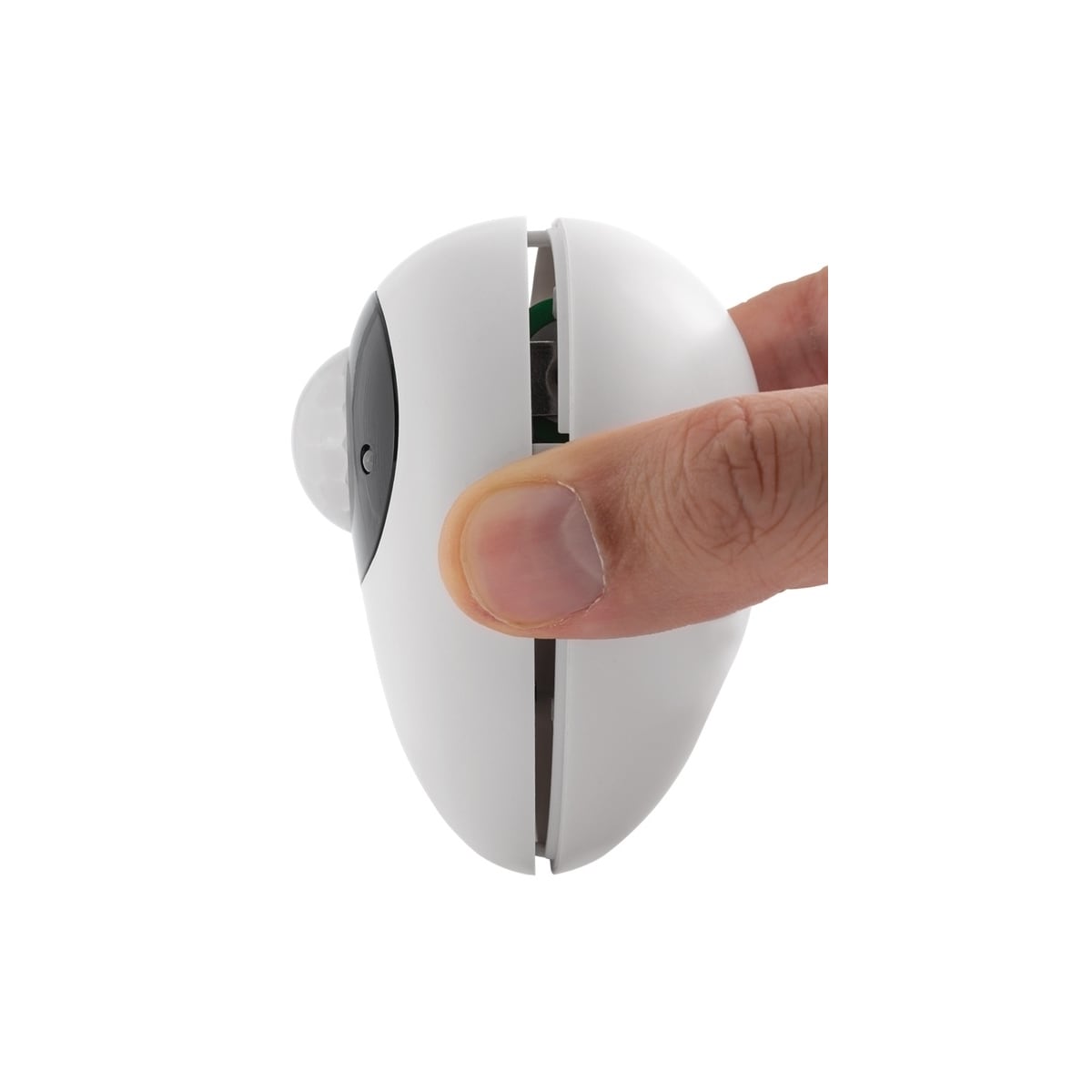 DELTACO SMART HOME Motion sensor, PIR, WiFi 2.4 GHz white/black