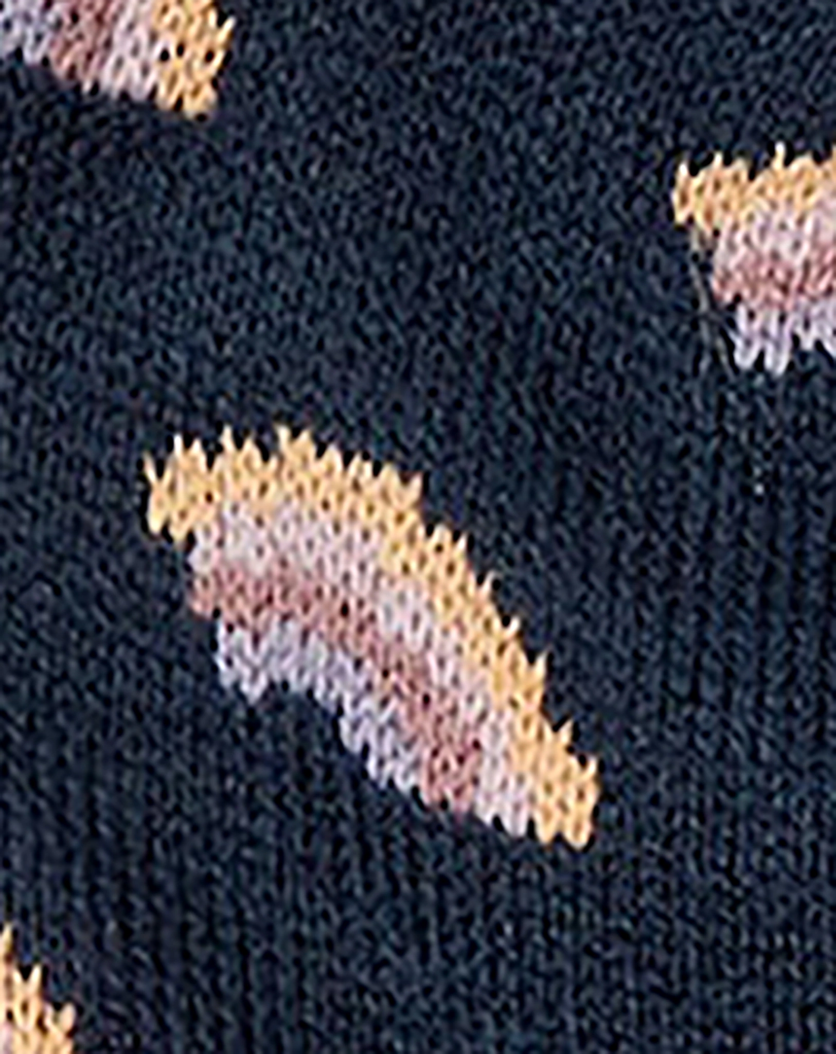 Strickmütze NMFMISA mit Kunstfell in dark sapphire