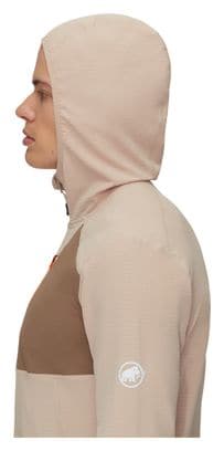 Polaire Mammut Madris Light ML Hooded Beige