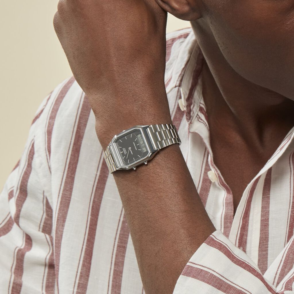 Montre Casio Collection Vintage Edgy Noir