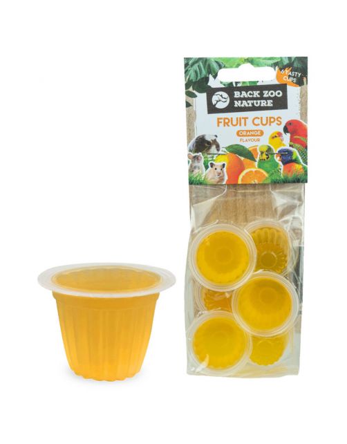 Back Zoo Nature Fruit Cups - Vogelsnack - Sinaasappel 6 stuks