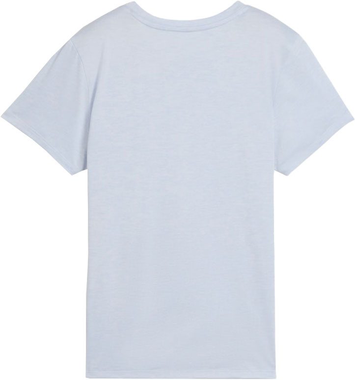 Puma W Tad Essential Heather Logo T-Shirt Damen cool weather heather