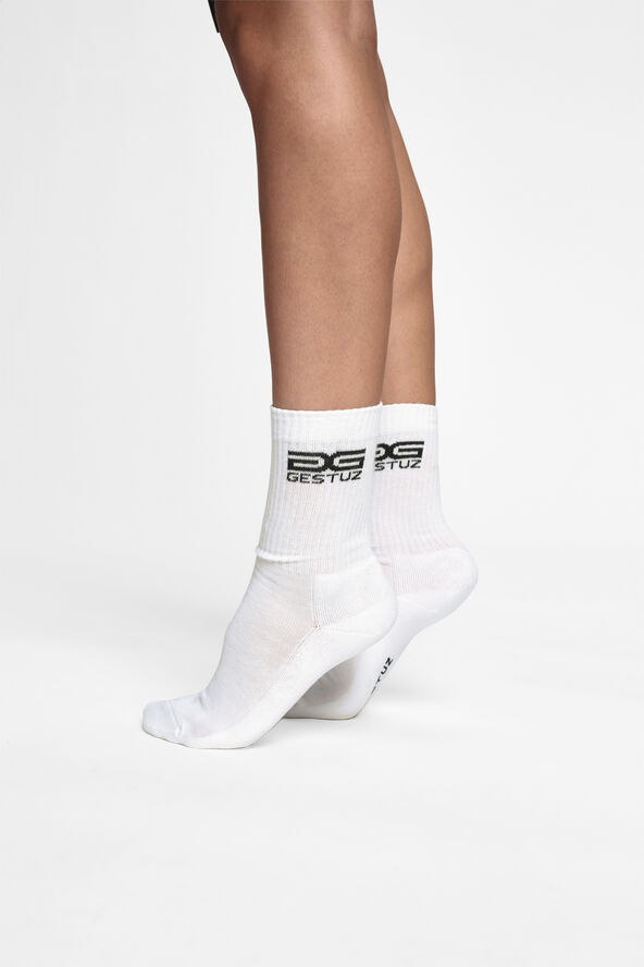 Gestuz GestuzGZ new logo socks Bright white