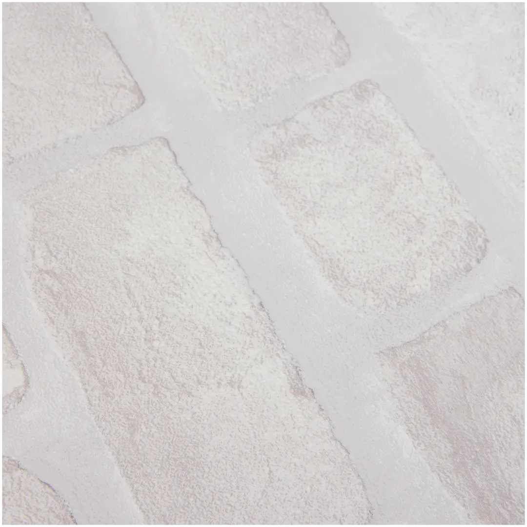 Papier peint intissé Briques Blanches